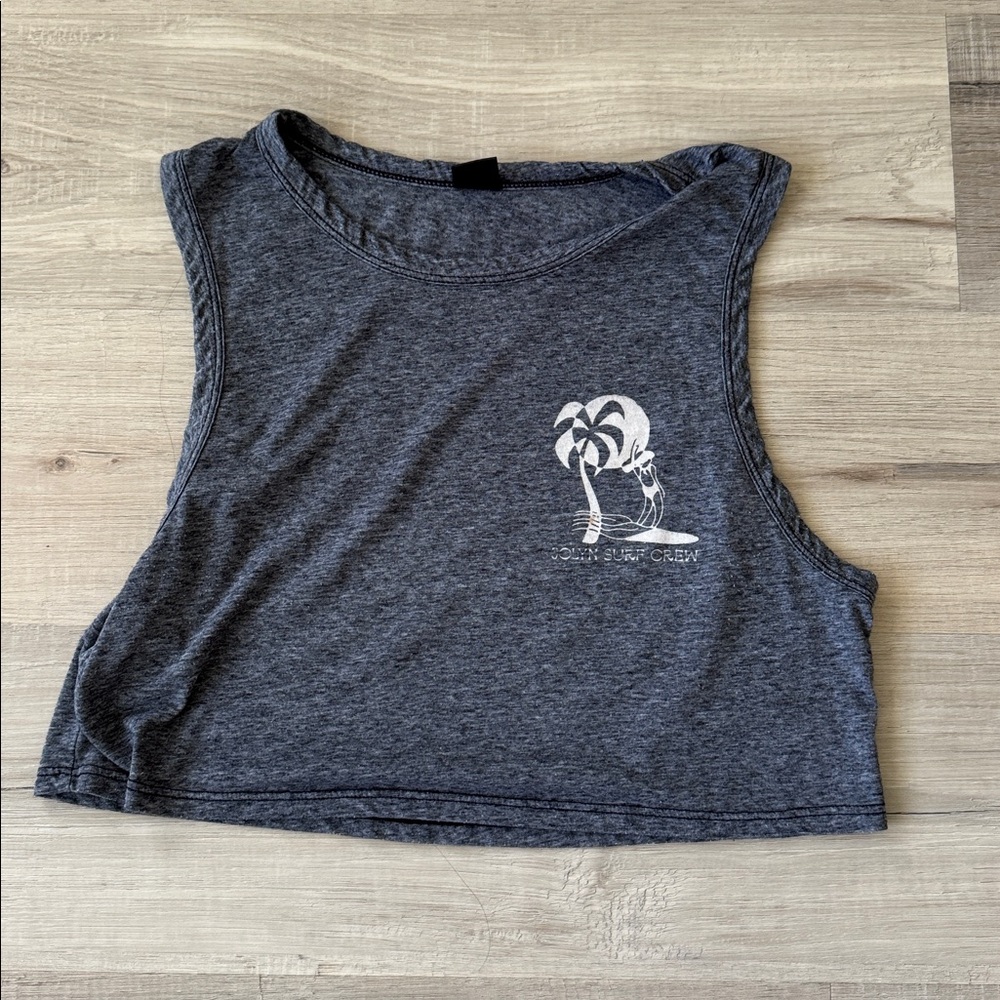 JOLYN surf crew crop tank